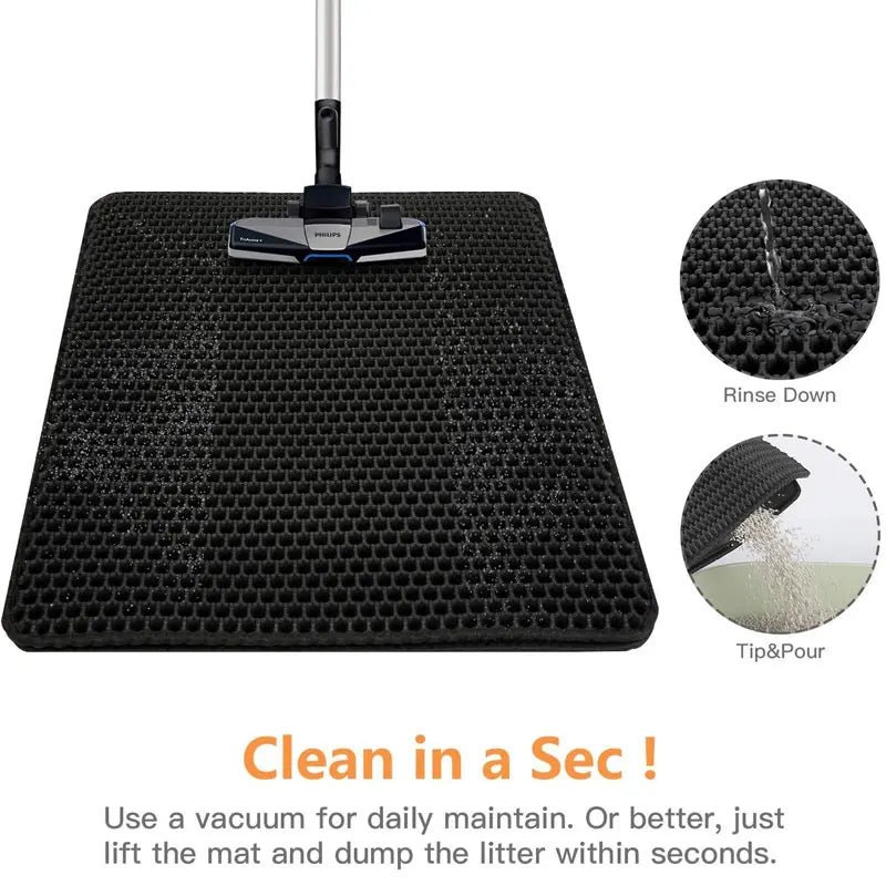 Double Layer Cat Litter Trapping Mat
