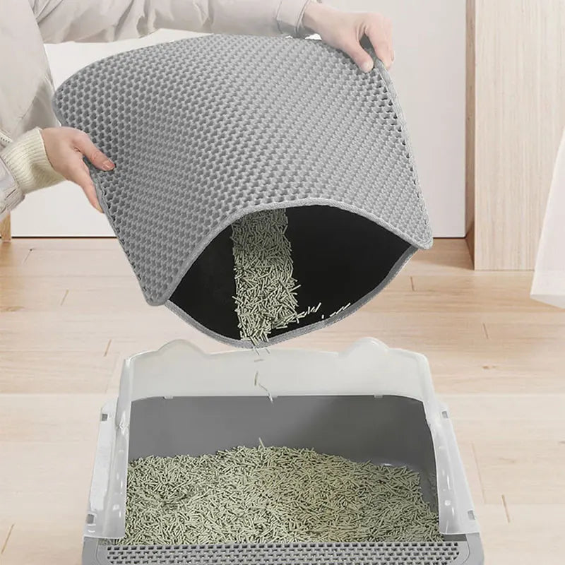 Double Layer Cat Litter Trapping Mat
